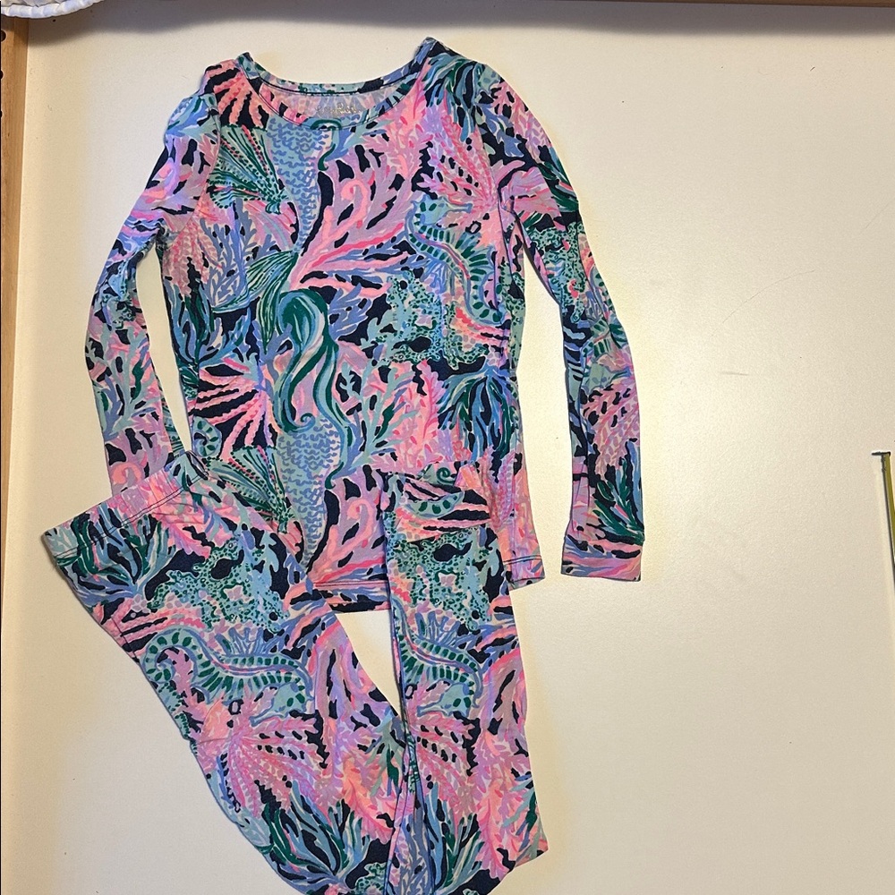 Lilly Pulitzer Sammy Pajama Set size 8
